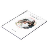 Personalisierbarer Foto Hochzeits ノートブック (左側)