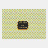 personalisierbares Emoji Packpapier Blätter Set ラッピングペーパーシート (正面3)