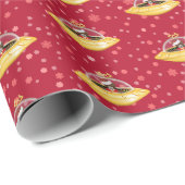 personalisierbares Weihnachtsgeschenkpapier ラッピングペーパー (ロールコーナー)