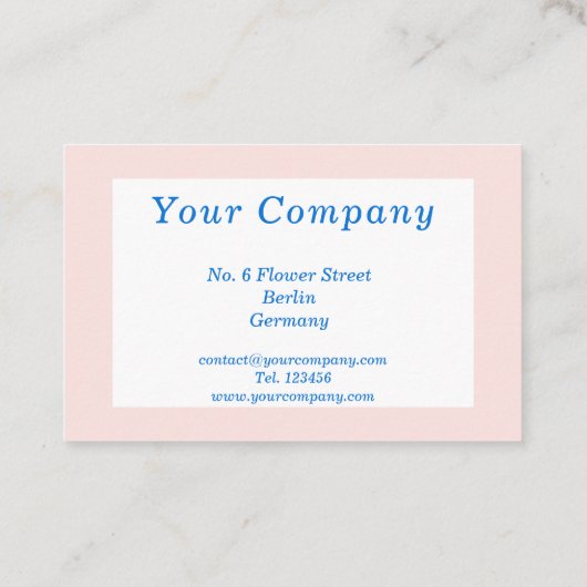 Personalisierte Abstrakter Sonnenschein 名刺 (裏面)