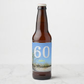 personalisierte Geburtstag ビールラベル (正面)