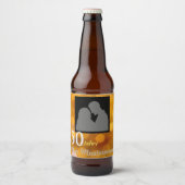 personalisierte Geburtstag ビールラベル (正面)