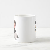 Personalisierte Partnertasse mit Wunschname コーヒーマグカップ (中央)