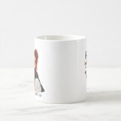 Personalisierte Partnertasse mit Wunschname コーヒーマグカップ (中央)