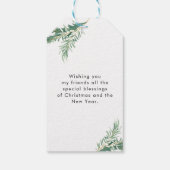 Personalisierte Photo Weihnachts- Geschenkanhänger ギフトタグ (裏面)