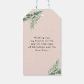 Personalisierte Photo Weihnachts- Geschenkanhänger ギフトタグ (裏面)