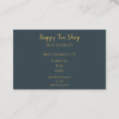 Personalisierte Tee Shop 名刺 (裏面)