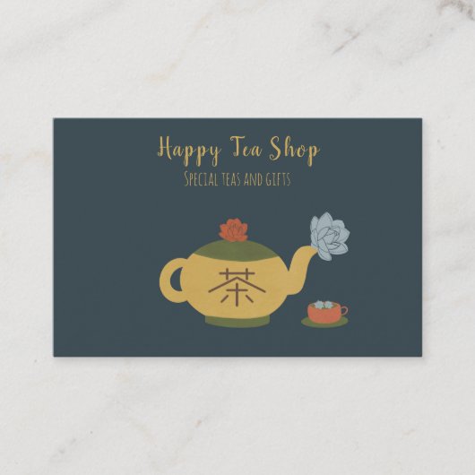 Personalisierte Tee Shop 名刺 (正面)