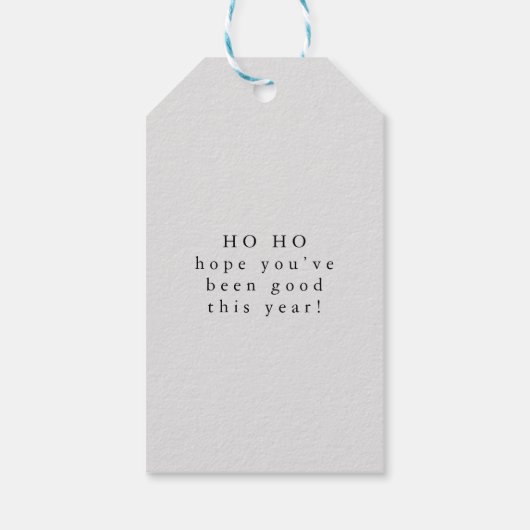 Personalisierte Weihnachts- Geschenkanhänger ギフトタグ (裏面)