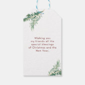 Personalisierte Weihnachts- Geschenkanhänger ギフトタグ (裏面)