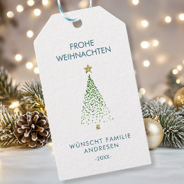 Personalisierte Weihnachts- Geschenkanhänger ギフトタグ