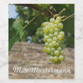 Personalisierte Weinflaschen ワインラベル (シングルラベル)