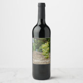 Personalisierte Weinflaschen ワインラベル (正面)