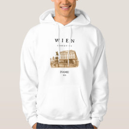Personalisierte Wien Albertina | Name & Jahr パーカ
