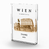 Personalisierte Wien Albertina | Name & Jahr フォトブロック (右)
