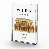 Personalisierte Wien Börse | Name & Jahr フォトブロック (右)