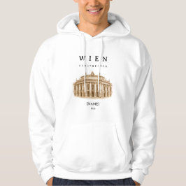 Personalisierte Wien Burgtheater | Name & Jahr パーカ
