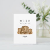 Personalisierte Wien Gasometer | Name & Jahr ポストカード (スタンド正面)