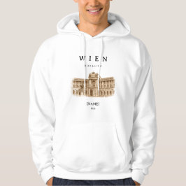 Personalisierte Wien Hofburg | Name & Jahr パーカ