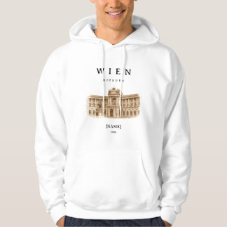 Personalisierte Wien Hofburg | Name & Jahr パーカ