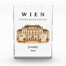 Personalisierte Wien Museumsquartier | Name & Jahr