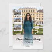 Personalisierte Wien Präsentationsabend Einladung 招待状 (正面)