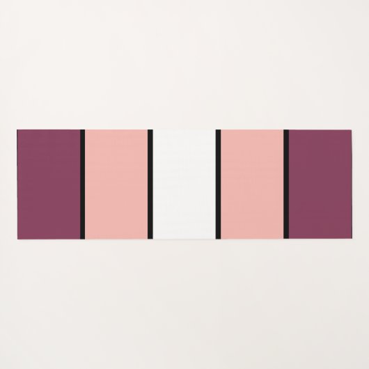 Personalisierte Yoga Matte mit Herz & Wunschtext ヨガマット (裏面(横))