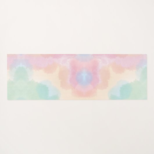 Personalisierte Yogamatte mit Herz & Wunschtext ヨガマット (裏面(横))