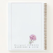 Personalisierter Notizblock mit Hardcover ノートブック (裏面)