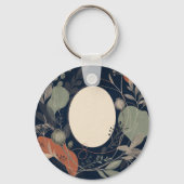 Personalisierter Schlüsselanhänger – Botanical Nam キーホルダー (裏面)