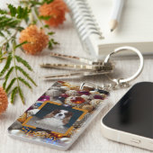 Personalisierter Schlüsselanhänger mit Foto キーホルダー (正面右)