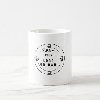 personaliz Custom Business Logo Branded Coffe Mug  コーヒーマグカップ