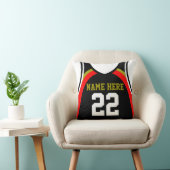 Personalizableのバスケットボールのジャージーの装飾用クッション クッション (椅子)