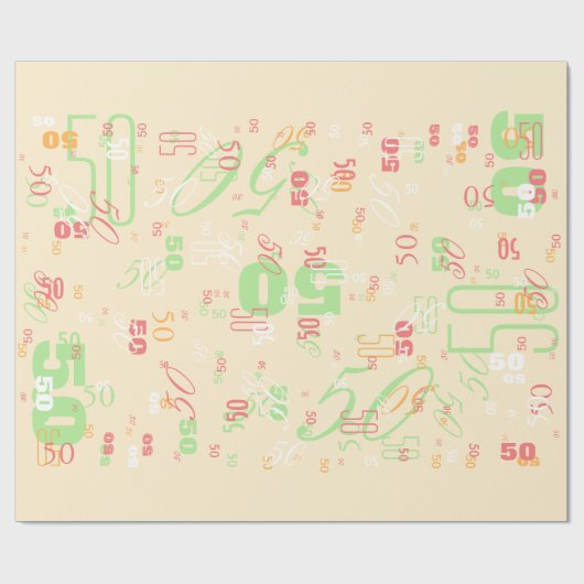 Personalizableの一突きはちょうどあなたの年熱狂します! ラッピングペーパー (フラット)