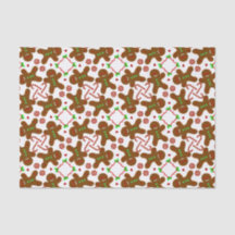 personalizableジンジャーブレッドマンのクリスマス