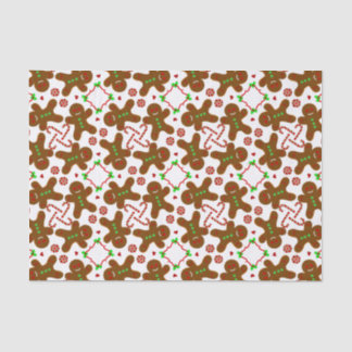 personalizableジンジャーブレッドマンのクリスマス 薄葉紙