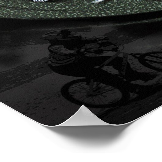 Personalizable BMX 1b ポスター (角)