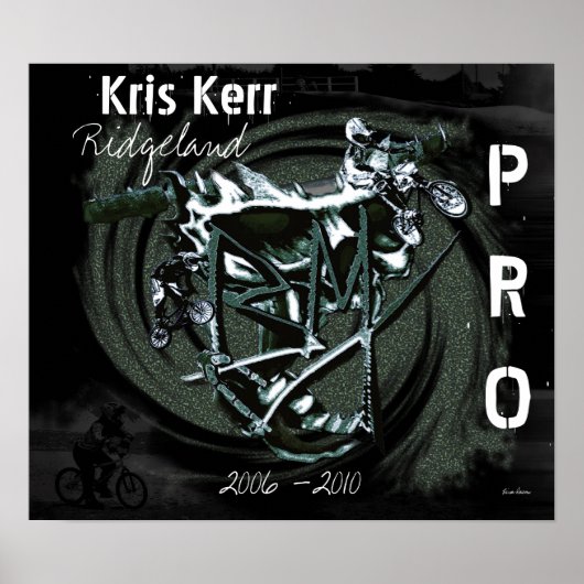 Personalizable BMX 1b ポスター (正面)