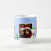 Personalizable Christmas Photo Mug, 11 oz コーヒーマグカップ (中央)