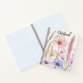 Personalizable Cottagecore Art Design  ノートブック (内部)