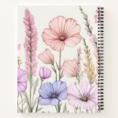 Personalizable Cottagecore Art Design  ノートブック (裏面)