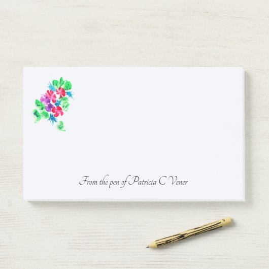 Personalizable Horizontal ポストイット (デスク)