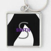 Personalizable Keychain - Silver HAMbWG キーホルダー (正面)