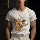Personalizable Meow You Doin? Tシャツ