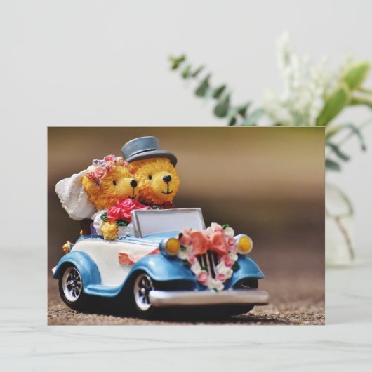 Personalizable Teddy Bear 結婚's (スタンド正面)