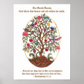Personalizable Tree of Life Poster ポスター (正面)