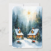 Personalizable Vintage  Flat Holiday Card  シーズンカード (正面)