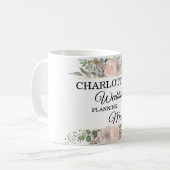 personalizable- Wedding-Planning-Mug Kaffeetasse   コーヒーマグカップ (正面左)