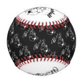 personalizada con jugador de béisbol 野球ボール (裏面)