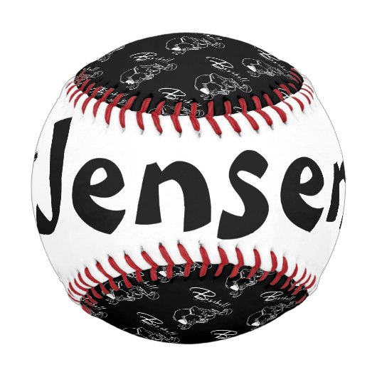 personalizada con jugador de béisbol 野球ボール (正面)